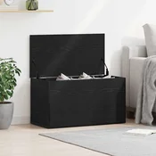 Kutija za spremanje s pohranom Crni hrast 84 x 42 x 46 cm