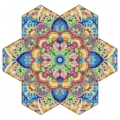 shumee Diamantno vezenje - Podstavek - Satje - Mandala 2