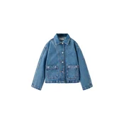 MANGO KIDS Prehodna jakna KEYS moder denim