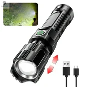KJB Polnilna LED svetilka USB-C s prilagodljivim snopom P50