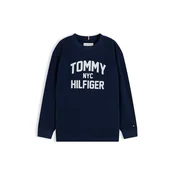 TOMMY HILFIGER Majica Brand Love marine/bela