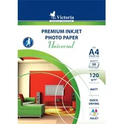 Victoria foto papir Universal za tintu A4 120g 50 listova mat (LVIM03)