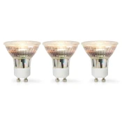 Nedis LBGU10P163P3 - Komplet 3x LED sijalice GU10/4,5W/230V 2700K