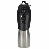 Kong H2O bidon za pse - nerjaveče jeklo 740 ml, črn