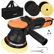 Bigstren DA 125 ekscentrična polirka 900 W – Dual Action polirka s regulacijom brzine i nastavkom 125 mm