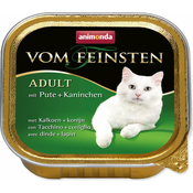 ANIMONDA MEGAPAKET VOM FEINSTEN CLASSIC MAČJA HRANA 32 X 100 G - PuraN IN ZAJEC