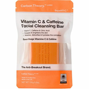 Carbon Theory Facial Cleansing Bar Vitamin C & Caffeine sapun za cišcenje lica s vitaminom C Orange 100 g