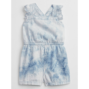 GAP Childrens tie-dye denim romper - Girls