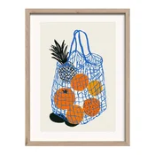 Tiskana slika z okvirjem 30x40 cm Summer Fruit – Styler