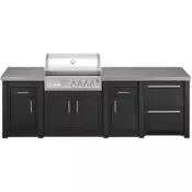 Grandpro Letna kuhinja 295 ALU Series - Graphite [SGCR3NFDD1]