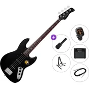 Sire Marcus Miller V3P-4 Premium SET Black Satin Električna bas kitara