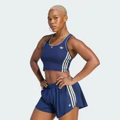 ADIDAS PERFORMANCE Športni top modra / bela