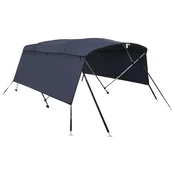 Vidaxl Bimini tenda s 4 loki in stranicami 243x(230-244)x137 cm