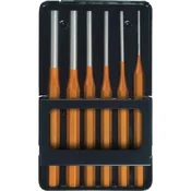 Komplet izbijal za razcepke. 6-delni 162.0370 ks tools