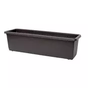 eoshop Plastični balkonski koritni lonec LOBELIA 50 cm, rjav