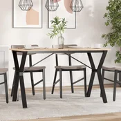 vidaXL vidaXL Noge za jedilno mizo Y-okvir 120x60x73 cm jeklo, (21298388)