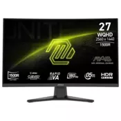 MSI Monitor GAMING MAG 275CQF E18 zakrivljen 27 WQHD 2560x1440 180Hz Rapid VA 1500R, 5000:1, 0,5ms, 2x HDMI, DP, USB-C 9S6-3CE91H-009