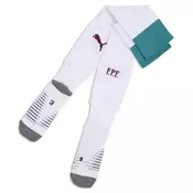 PUMA Portugal 2026 Striped Football Socks Men, Clothing, White/Green Lagoon, 43-46