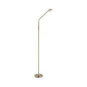 Globo 58504SM - LED zatemnjevalna stoječa svetilka na dotik SILVIO LED/6,5W/230V medenina