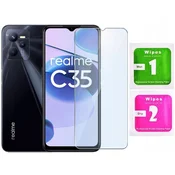 shumee Kaljeno steklo za Realme C35 Zaščitno steklo 2.5D, 9H