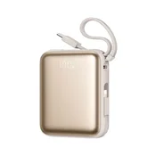 Joyroom Powerbank 10000mAh 22,5W z vgrajenimi kabli - zlata