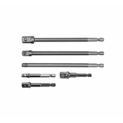 HEX adapter za vijačenje 1/4 3/8 1/2 - 15cm