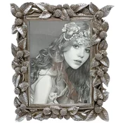 Casa Padrino baroque picture frame antique silver 10 x H. 15 cm - Magnificent antique style picture frame - Living room decoration - Desk decoration - Decoration accessories in baroque style