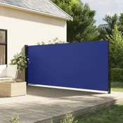 Uvlaciva bocna tenda 160 x 600 cm plava