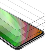 Cadorabo CADORABO Xiaomi RedMi 10X 4G - Zaščitna folija - 3-pack Kaljeno zaščitno steklo za zaslone s trdoto 9H in združljivostjo s 3D dotikom, (20548652)