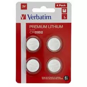Verbatim litijum baterije lithium 3V 4PACK 49533 ( CR2032V4/Z )