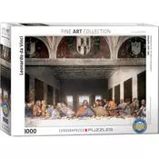 Eurographics - Puzzle Leonardo da Vinci: Zadnja večerja II - 1 000 kosov