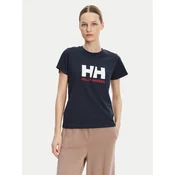 Helly Hansen Majica Logo 54593 Mornarsko modra Regular Fit