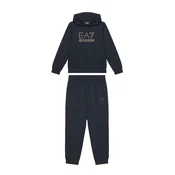 EA7 Emporio Armani Trenirka 7B000355 AF13512 UB102 Mornarsko modra Regular Fit