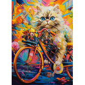 shumee Puzzle 180 Mucka za vožnjo s cvetjem na kolesih
