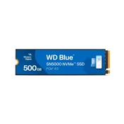 WD 500 GB Blue SN5000 M.2 PCIe Gen 4 x4 NVMe SSD