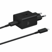 SAMSUNG Kućni punjač PD 45W/ EP-T4511-XBE sa kablom 5A/ crna