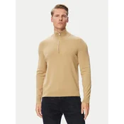 HUGO Pulover San Quintus-C2 50574143 Bež Regular Fit