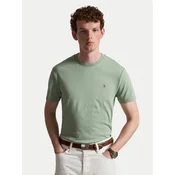 Polo Ralph Lauren Majica 710740727505 Svetlo zelena Regular Fit