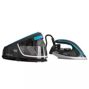Black+Decker Parni generator Black+Decker BXSS2401E (2400W) z ergonomskim dizajnom in ECO načinom delovanja, zmogljivost pare 1,5 L.