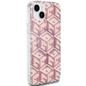 Guess Etui Guess IML GCube MagSafe za iPhone 15/14/13 - roza