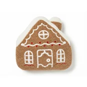 Dekorativna blazina GINGERBREAD HOUSE 40x40 cm, rjava