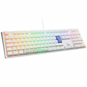 Ducky One 3 Classic Pure White Gaming Tastatur, RGB LED - MX-Silent-Red DKON2108ST-SDEPDPWWWSC1