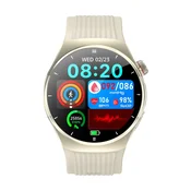 INF Pametna ura AMOLED 1,43 palca z Bluetooth klici in športom Gold, (5000506151)