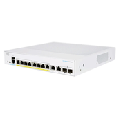 Cisco CBS250 Smart 8-port GE, Full PoE, Ext PS, 2x1G Combo (CBS250-8FP-E-2G-EU)