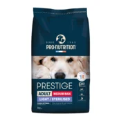 PRO-NUTRITION Suva hrana za pase Prestige Adult Medium/Maxi Light/Sterilised, 3kg