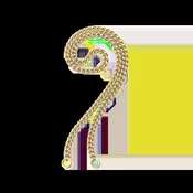 NAKIT 2JEWELS OGRLICA LOCKNCHAIN 251771