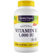 Healthy Origins - Naravni vitamin E 1000 IU, 120 mehkih kapsul