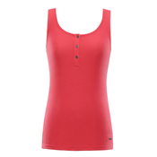 Womens quick-drying tank top ALPINE PRO ZONNA rouge red