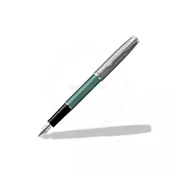 PARKER Royal NP Sonet Silver Green CT F