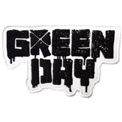 Green Day 21st Century Breakdown B&W Logo Iron-On Patch
